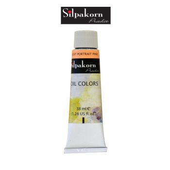 Silpakorn Pradit สีน้ำมัน ศิลปากรประดิษฐ์ #201-LIGHT PORTRAIT PINK ขนาด 38 ml. จำนวน  1 หลอด