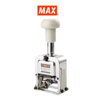 MAX แม็กซ์ เครื่องตีเบอร์ 6 หลัก N-607