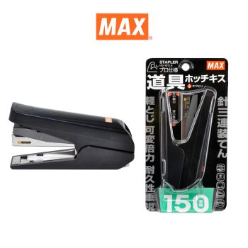 MAX (แม็กซ์) เครื่องเย็บกระดาษ MAX HD-10TLK คละสี จำนวน 1 เครื่อง - สีดำ