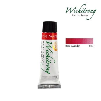 Wichitrong  สีน้ำวิจิตรรงค์  # 817-ROSE MADDER ขนาด 8 ML. จำนวน 1 หลอด