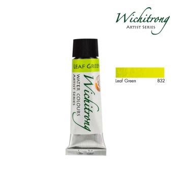 Wichitrong  สีน้ำวิจิตรรงค์  # 832-LEAF GREEN ขนาด 8 ML. จำนวน 1 หลอด