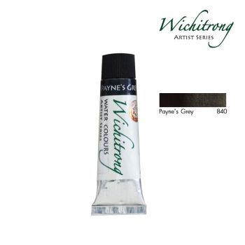 Wichitrong  สีน้ำวิจิตรรงค์  # 840-PAY ' S GREY ขนาด 8 ML. จำนวน 1 หลอด