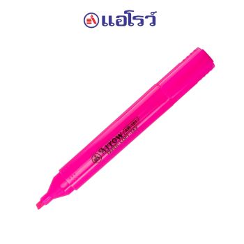 Arrow (ตรา แอโรว์) ปากกาเน้นข้อความ ตราแอโว์  AR-101    จำนวน 1 ด้าม - สีชมพู