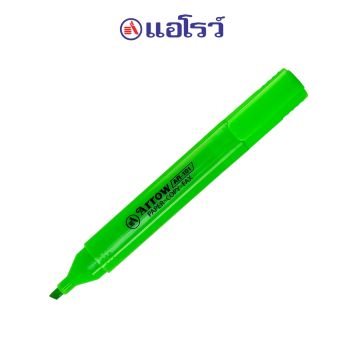 Arrow (ตรา แอโรว์) ปากกาเน้นข้อความ ตราแอโว์  AR-101    จำนวน 1 ด้าม - สีเขียว