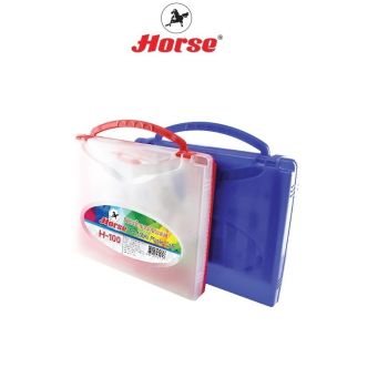 HORSE กล่องกระเป๋าเอนกประสงค์พลาสติกH-100  จำนวน 1 อัน