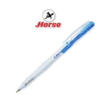 HORSE ตราม้า ปากกาลููกลื่น ด้ามกด 0.5มม. H-3001 จำนวน 1 ด้าม