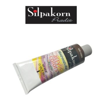 Silpakorn Pradit สีอะคริลิค ขนาด 60 ML. จำนวน 1 หลอด - S-1# 123