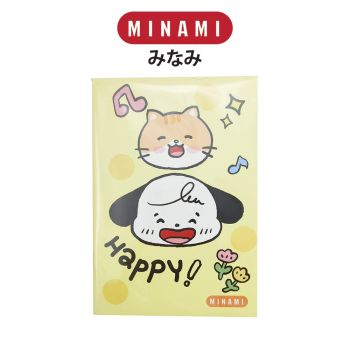 MINAMI (มินามิ) สมุดปกอ่อน ตรามินามิ แพ็ค 2 เล่ม จำนว 1 แพ็ค คละลาย คละสี