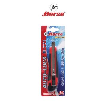 HORSE ตราม้า มีดคัตเตอร์ 45 องศา 9 มม. H-771 จำนวน 1 อัน
