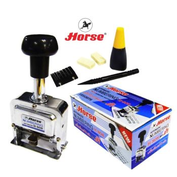 HORSE ตราม้า เครื่องตีเบอร์ 8 หลัก H-808 1x1 อัน