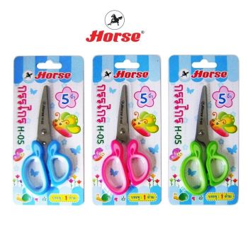 HORSE ตราม้ากรรไกรสแตนเลส5นิ้ว ตราม้า H-05 1x1 จำนวน 1 อัน