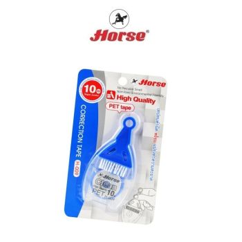 HORSE  ตราม้า  เทปลบคำผิดพร้อมแปรง ปัด  H-009 จำนวน 1 อัน
