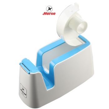 HORSE (ตราม้า) แท่นตัดเทป ตราม้า  H-11  จำนวน 1 อัน คละสี - สีฟ้า