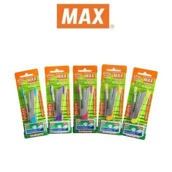MAX ตราแม็กซ์ ชุดเครื่องเย็บ Max HD-10+ลวด #10 กล่อง จำนวน 1 ชุด/คละสี