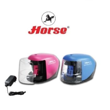 HORSE  เครื่องเหลาไฟฟ้า ตราม้า H-808  จำนวน 1 เครื่อง/คละสี - คละสี