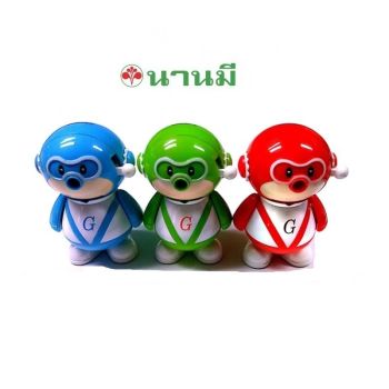 Nanmee นานมี เครื่องเหลาดินสอ ตัวการ์ตูน NM-353 คละสี จำนวน 1 เครื่อง