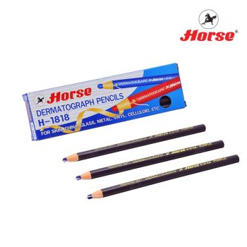 สีม่วง - HORSE ตราม้าดินสอเขียนกระจก H-1818