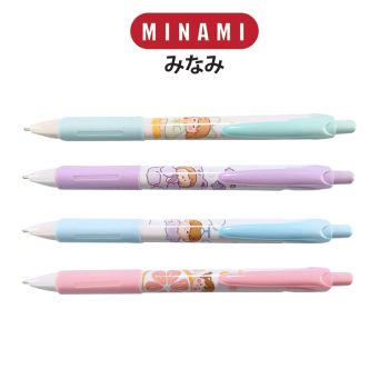 MINAMI (มินามิ) ปากกาหมึกเจล 0.5 mm. MI-11 ตรามินามิ คละสี จำนวน 1 ด้าม
