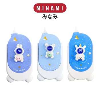 MINAMI (มินามิ) เทปลบคำผิด CORRECTION TAPE   ตรามินามิ MI-3809 5mm.x6 m. จำนวน 1 อัน