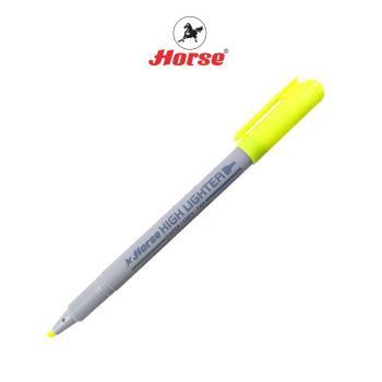 HORSE ตราม้า ปากกาเน้นข้อความ H-45 คละสี - สีเหลือง