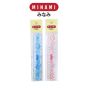 MINAMI (มินามิ) ไม้บรรทัดพลาสติก 6 นิ้ว ลายการ์ตูน  ตรามินามิ จำนวน 1 อัน