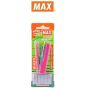 MAX ตราแม็กซ์ ชุดเครื่องเย็บ Max HD-10N+ลวด#10 กล่องกระดาษ  จำนวน 1 ชุด/คละสี