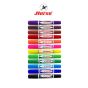 HORSE (ตราม้า) ปากกาเคมี  มาร์คเกอร์ 2 หัว ตราม้า  สีเดียว TWIN-PEN (12ด้าม/กล่อง) จำนวน 1 กล่อง - ส้ม