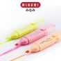 MINAMI (มินามิ) ปากกาเน้นข้อความ ตรามินามิ สีพาสเทล  MI-333  จำนวน 1 แพ็ค/คละสี