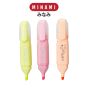 MINAMI (มินามิ) ปากกาเน้นข้อความ ตรามินามิ สีพาสเทล  MI-333  จำนวน 1 แพ็ค/คละสี