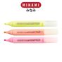 MINAMI (มินามิ) ปากกาเน้นข้อความ สีพาสเทล ตรามินามิ MI-445 จำนวน 1 ด้าม - สีส้ม