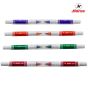 Horse ตราม้า ปากกาสีน้ำ 2หัว สีเดียว ชุด 12 สี H-220 จำนวน 1 ชุด