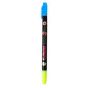 HORSE  ปากกาเน้นข้อความ 2 หัว 2สี ตราม้า H-022   จำนวน 1 ด้าม - เหลือง+ชมพู