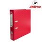 HORSE (ตราม้า) แฟ้มสันกว้าง 2 นิ้ว ปกกระดาษ ขนาด A4 ก้านยก ตราม้า H-423    จำนวน 1 เล่ม - เขียว