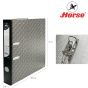 HORSE (ตราม้า) แฟ้มสันกว้าง 2 นิ้ว ปกกระดาษ ขนาด A4 ก้านยก ตราม้า H-423    จำนวน 1 เล่ม - เขียว