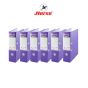 Horse (ตราม้า) แฟ้มสันกว้าง 3 นิ้ว ก้านยกปกกระดาษ หุ้มPVC  H-405 ตราม้า ขนาด F/C คละสี  แพ็คละ 6 เล่ม จำนวน 1 แพ็ค - สีเหลือง