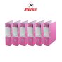 Horse (ตราม้า) แฟ้มสันกว้าง 3 นิ้ว ก้านยกปกกระดาษ หุ้มPVC  H-405 ตราม้า ขนาด F/C คละสี  แพ็คละ 6 เล่ม จำนวน 1 แพ็ค - สีเหลือง