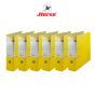 Horse (ตราม้า) แฟ้มสันกว้าง 3 นิ้ว ก้านยกปกกระดาษ หุ้มPVC  H-405 ตราม้า ขนาด F/C คละสี  แพ็คละ 6 เล่ม จำนวน 1 แพ็ค - สีชมพู