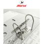 Horse (ตราม้า) แฟ้มสันกว้าง 3 นิ้ว ก้านยกปกกระดาษ ลายแฟนซี H-411 ตราม้า ขนาด F/C  คลิปสูง    จำนวน 1 เล่ม