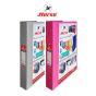 HORSE (ตราม้า) แฟ้ม 2 ห่วง ปกกระดาษ ตราม้า H-337  A4   จำนวน 1 เล่ม - สีเทา 