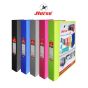 HORSE (ตราม้า) แฟ้ม 2 ห่วง ปกกระดาษ ตราม้า H-337  A4   จำนวน 1 เล่ม - สีชมพู