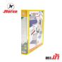 HORSE ตราม้า แฟ้ม 2 ห่วงคลิปตัวD H-930D A4  (1x1) - สีเเดง