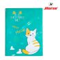 Horse ตราม้า แฟ้มโชว์เอกสาร 20 ไส้ ปกพลาสติก H-113 จำนวน 1 เล่ม/สินค้าจำหน่ายคละแบบคละสี