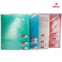 Horse (ตราม้า) แฟ้มซองพลาสติก แฟ้มกระดุม ตราม้า H-112 บรรจุ12 เล่ม/แพ็ค จำนวน 1 แพ็ค - สีขาวใส