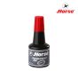 Horse ตราม้า หมึกเติมแท่นชนิดกันน้ำ ขนาด 30cc ตราม้า บรรจุ 12 ขวด/แพ็ค - สีน้ำเงิน