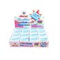 Horseตราม้า ยางลบดินสอ สีพาสเทล 4B ก้อนสีฟ้า Sweet-Pastel H-19 จำนวน 48 ก้อน/กล่อง