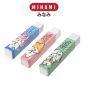 MINAMI (มินามิ) ยางลบดินสอ แท่งเหลี่ยม ตรามินามิ แพ็ค 3 ก้อน  จำนวน 1 แพ็ค