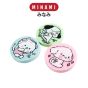 MINAMI (มินามิ) ยางลบ ก้อนกลม สีพาสเทล ลายการ์ตูน แพ็ค 3 ก้อน ตรามินามิ จำนวน 1 แพ็ค
