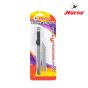 HORSE ตราม้า มีดคัตเตอร์ สแตนเลส 9มม. SILVER SLDE PACK (แพ็คX12อัน)