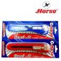 HORSE ตราม้า มีดคัตเตอร์ ตัดกระดาษ 9 มม.  รุ่น H-303 สีมาตรฐาน จำนวน 1 อัน