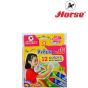 Horse ตราม้า สีเทียน ขนาดแท่งกลาง 12 สี จำนวน 1 กล่อง